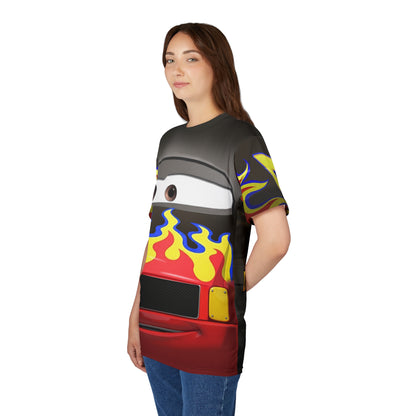 Darrell Cartrip Cars Shirt, Cars 2 Character Costume