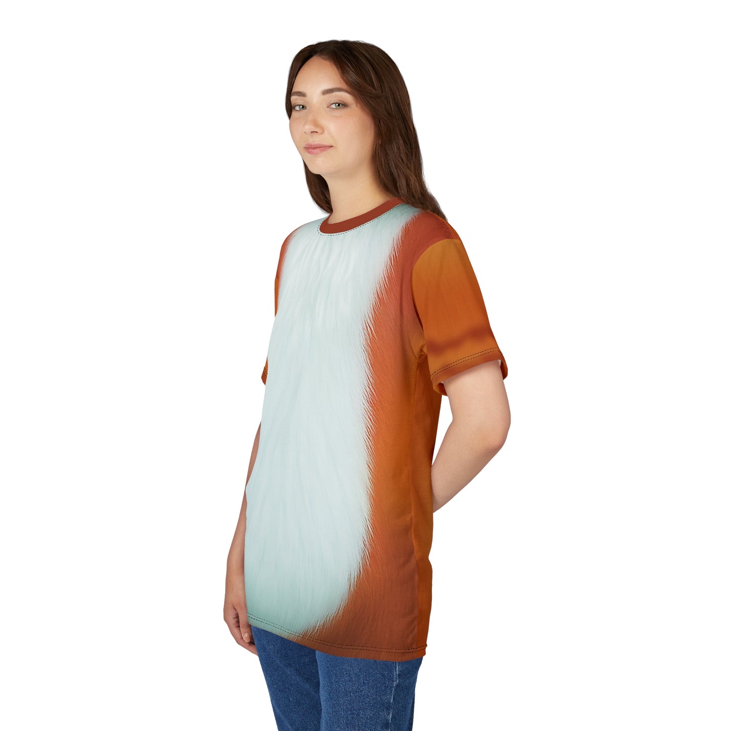 Allie Orange Cat Shirt, RoboGobo Inspired Character Costume