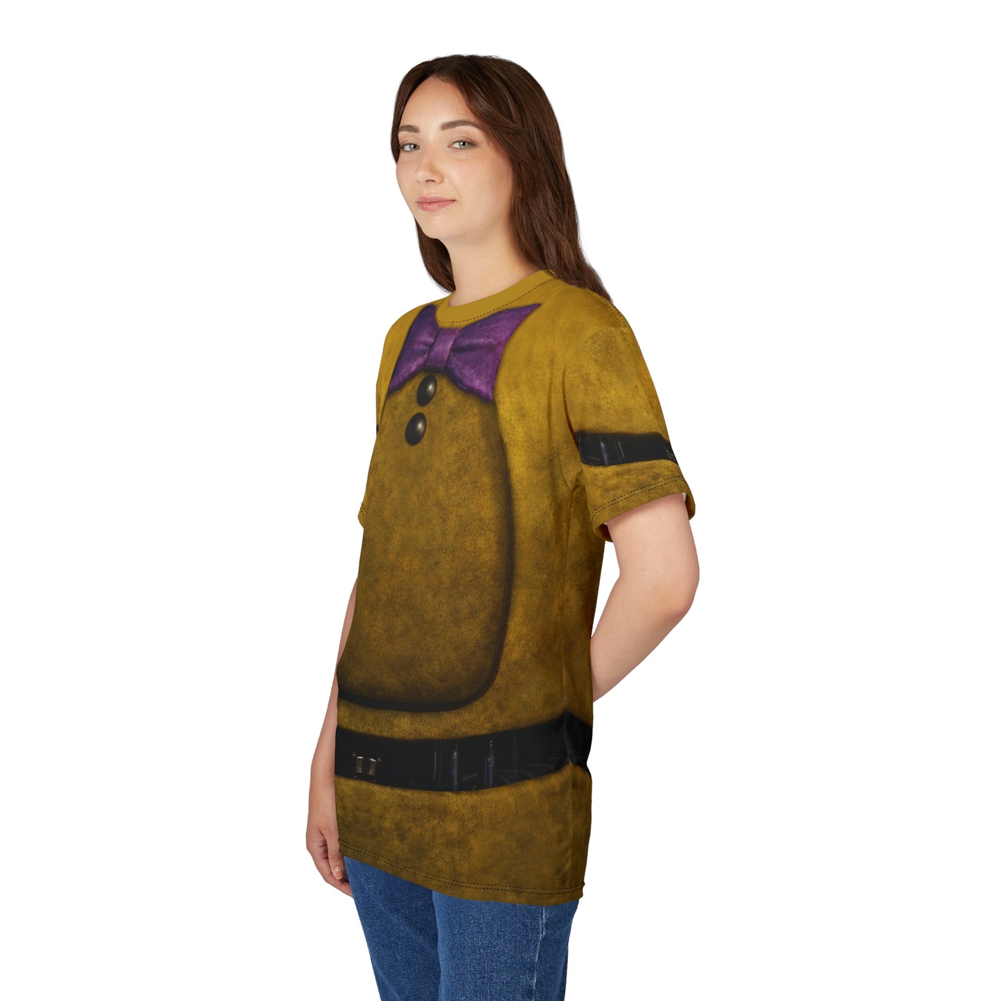 Bonnie Yellow Rabbit Shirt, FNAF Character Inspired Costume
