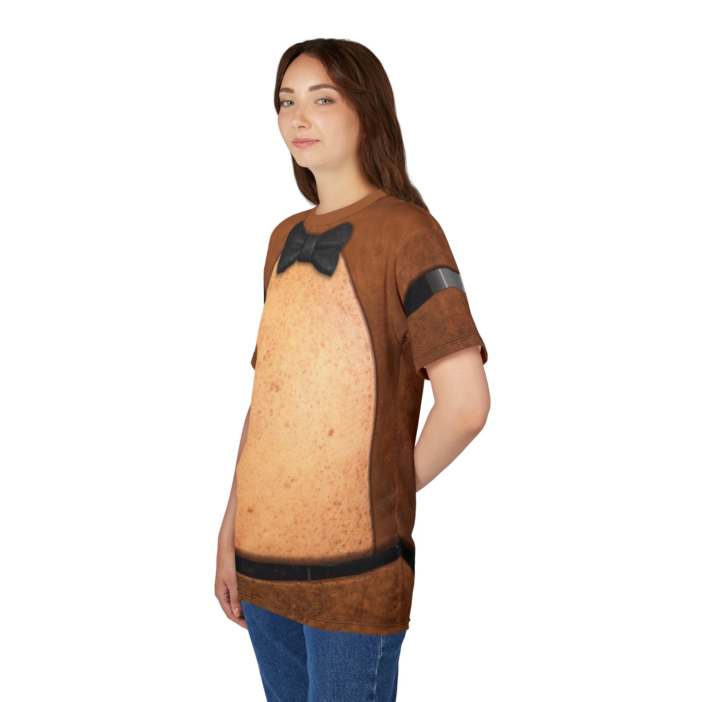 Freddy Brown Bear Shirt, FNAF Character Inspired Costume