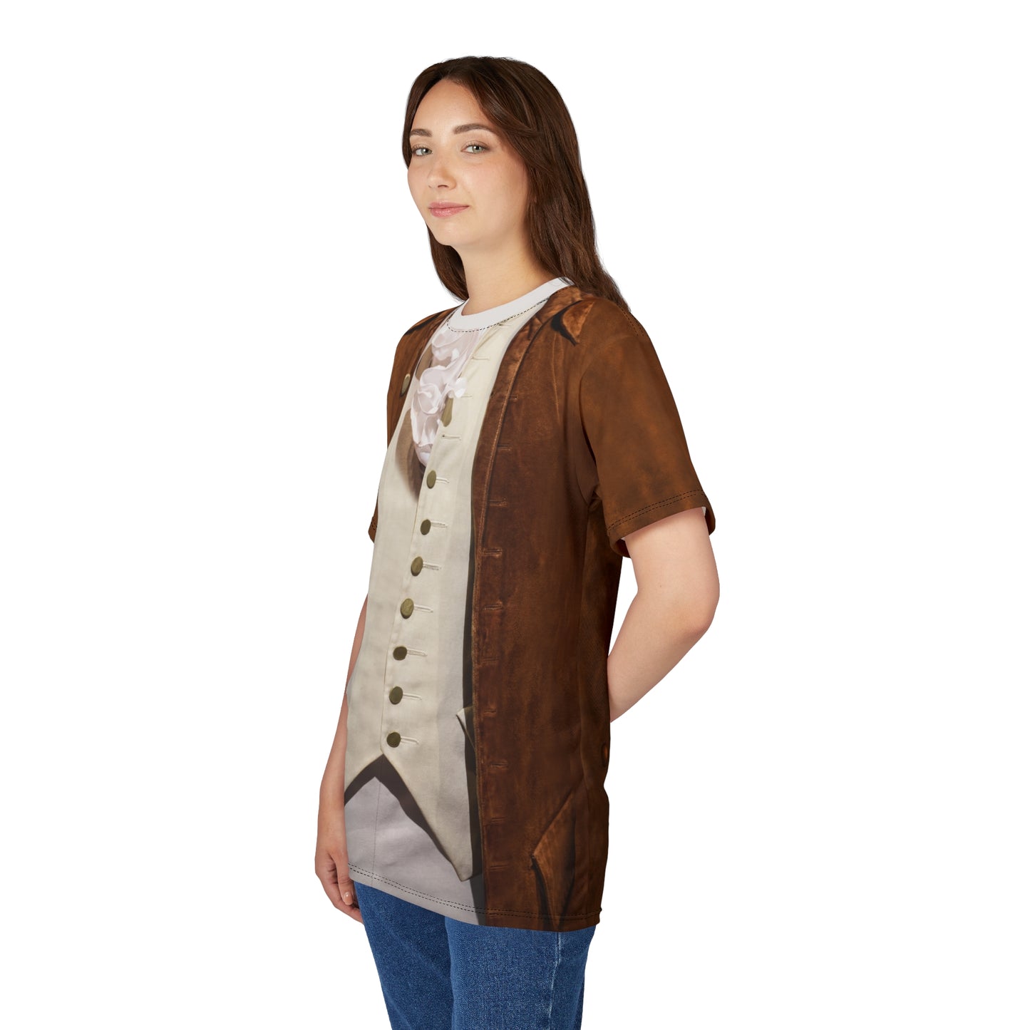Alexander Military Brown Shirt, Hamilton Musical Costume