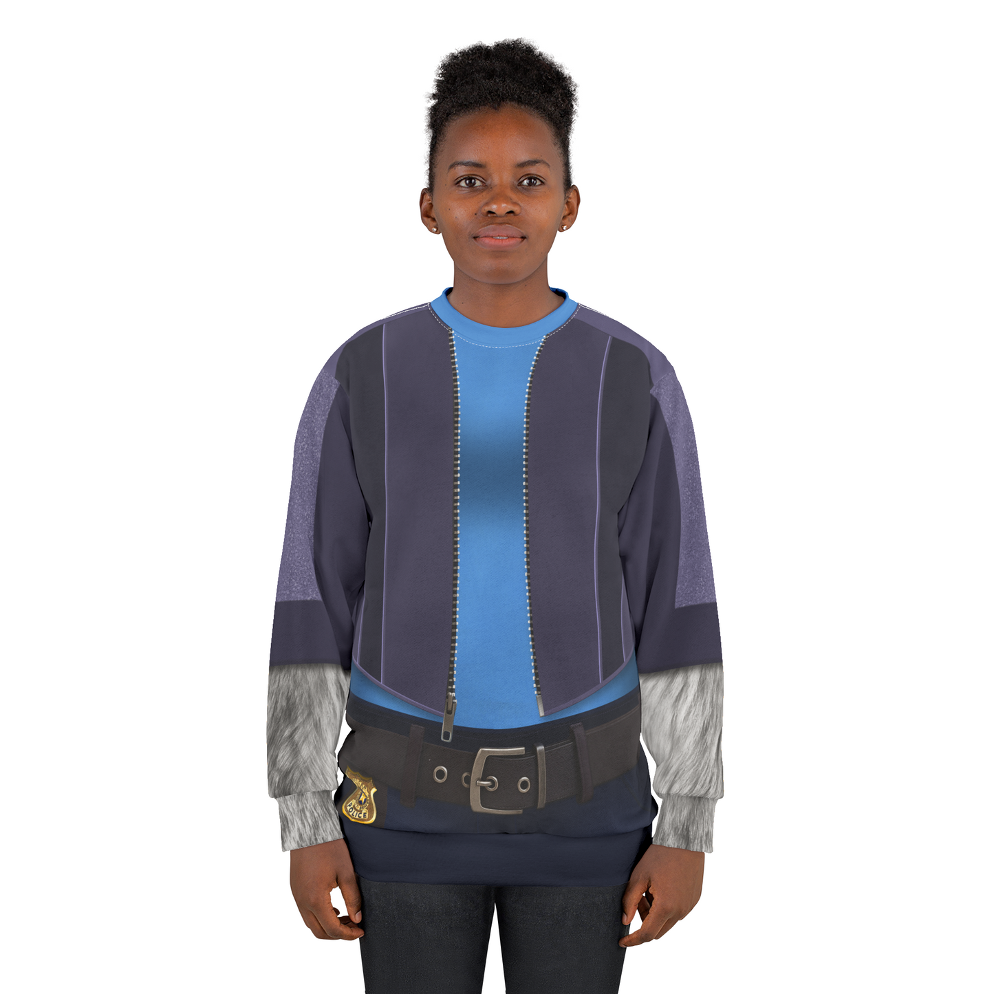 Nick Black Suit Long Sleeve Cosplay, Zootopia 2 Character Inspired Costume