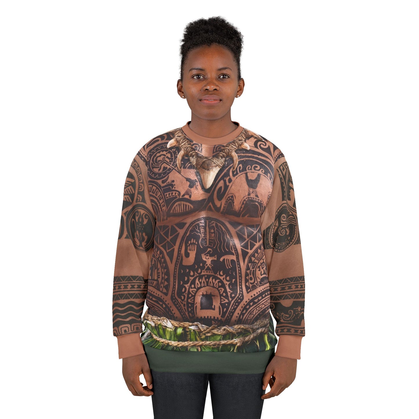 Maui Long Sleeve Shirt, Moana Live Action Costume
