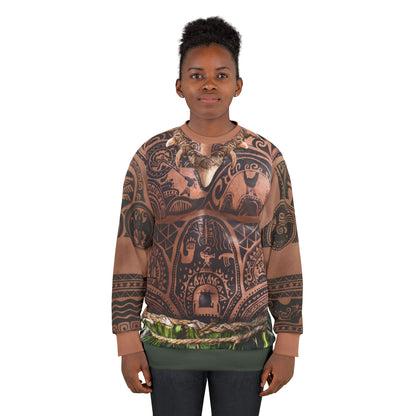 Maui Long Sleeve Shirt, Moana Live Action Costume