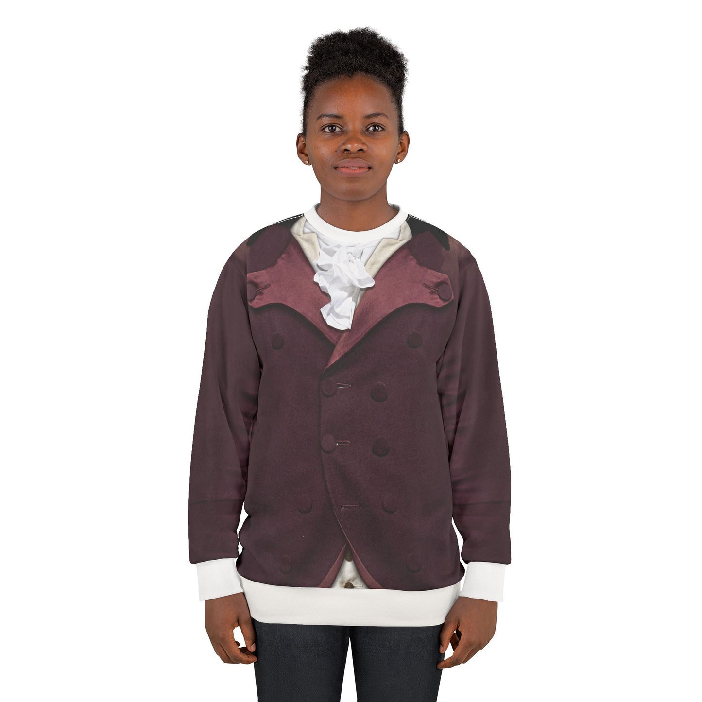 Aaron Burr Long Sleeve Shirt, Hamilton Musical Costume