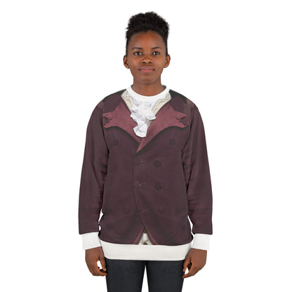 Aaron Burr Long Sleeve Shirt, Hamilton Musical Costume
