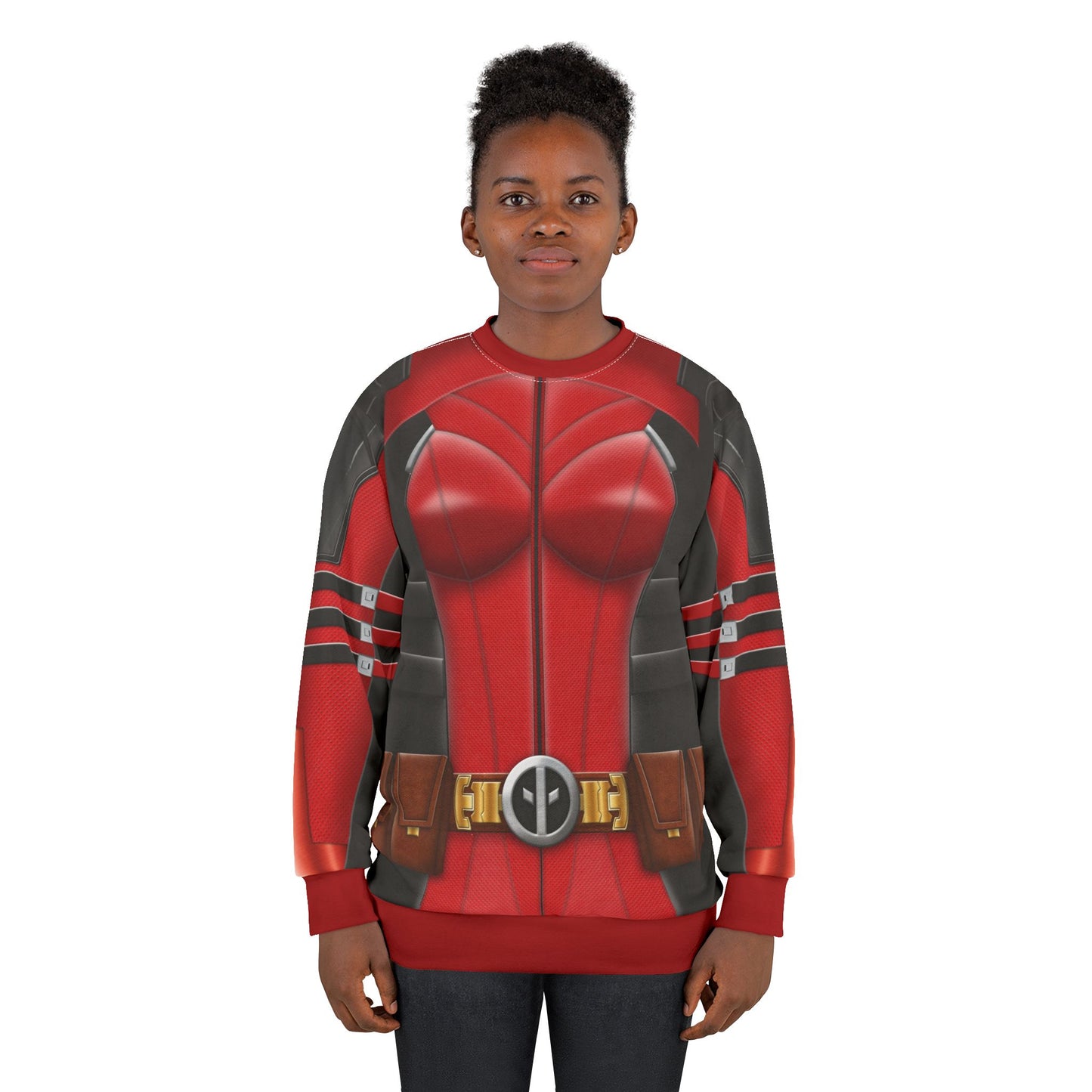 Lady Deadpool Long Sleeve Shirt, Deadpool & Wolverine Costume