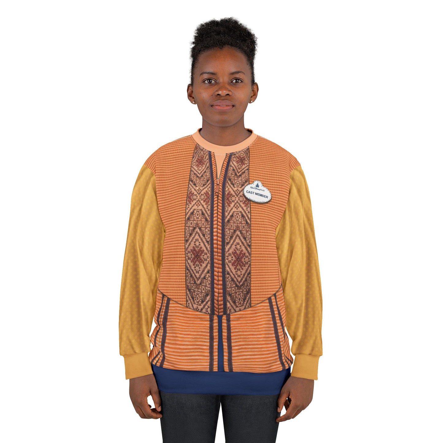 Character Attendant Long Sleeve Shirt, Disney Cast Member Costume