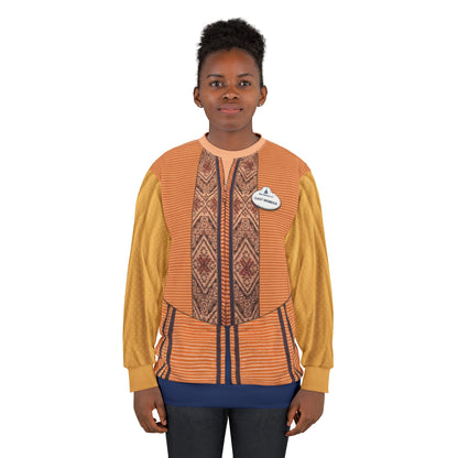Character Attendant Long Sleeve Shirt, Disney Cast Member Costume