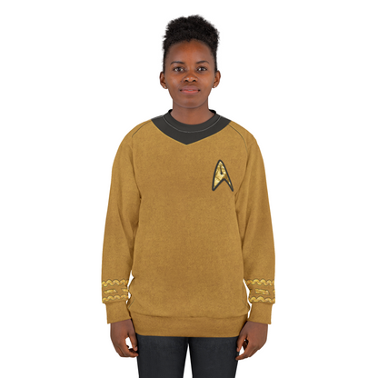 Commanding Officer Uniform Long Sleeve Shirt, Starfleet Costume