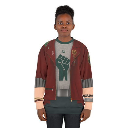 Eliza Zambi Long Sleeve Shirt, Zombies 4 Dawn of the Vampires Costume