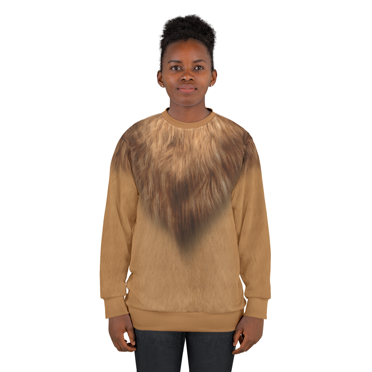 Adult Mufasa Long Sleeve Shirt, Mufasa Inspired Character Costume