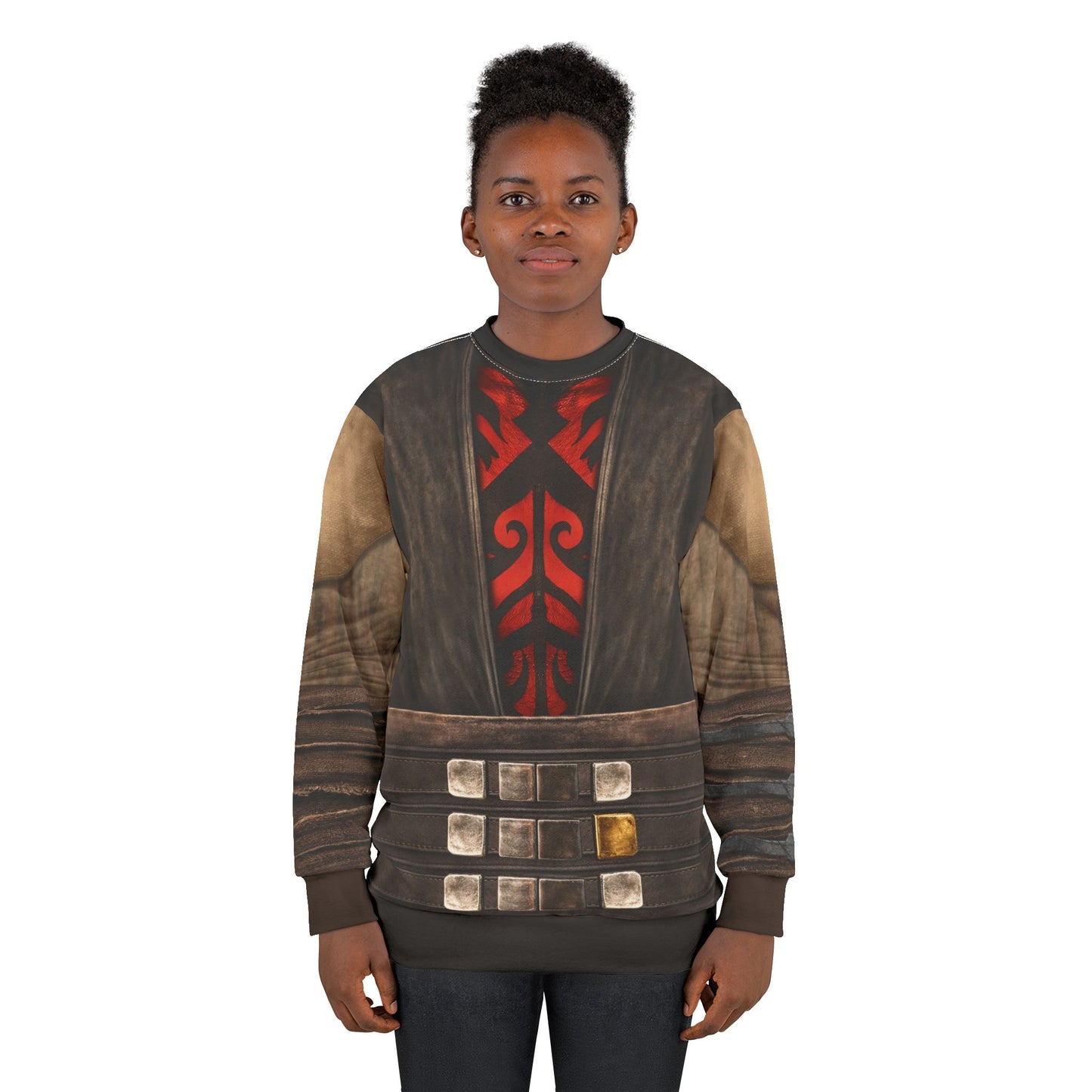 Darth Maul Long Sleeve Shirt, Star Wars Maul Shadow Lord Costume