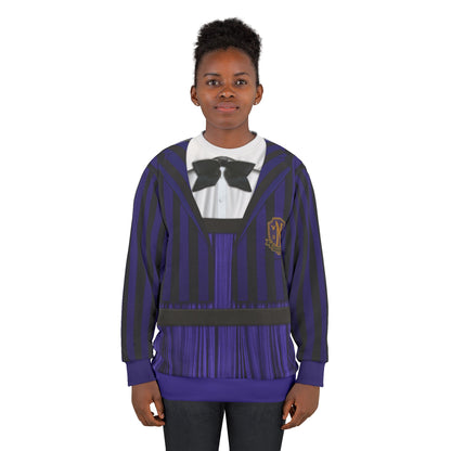 Enid Werewolf Long Sleeve Shirt, Halloween Comedy Movies Costume