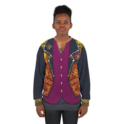 Felix Facilier Long Sleeve Shirt, Descendants 5 Costume, Wicked Wonderland Cosplay, Musical Fantasy Character Outfit, Halloween Apparel