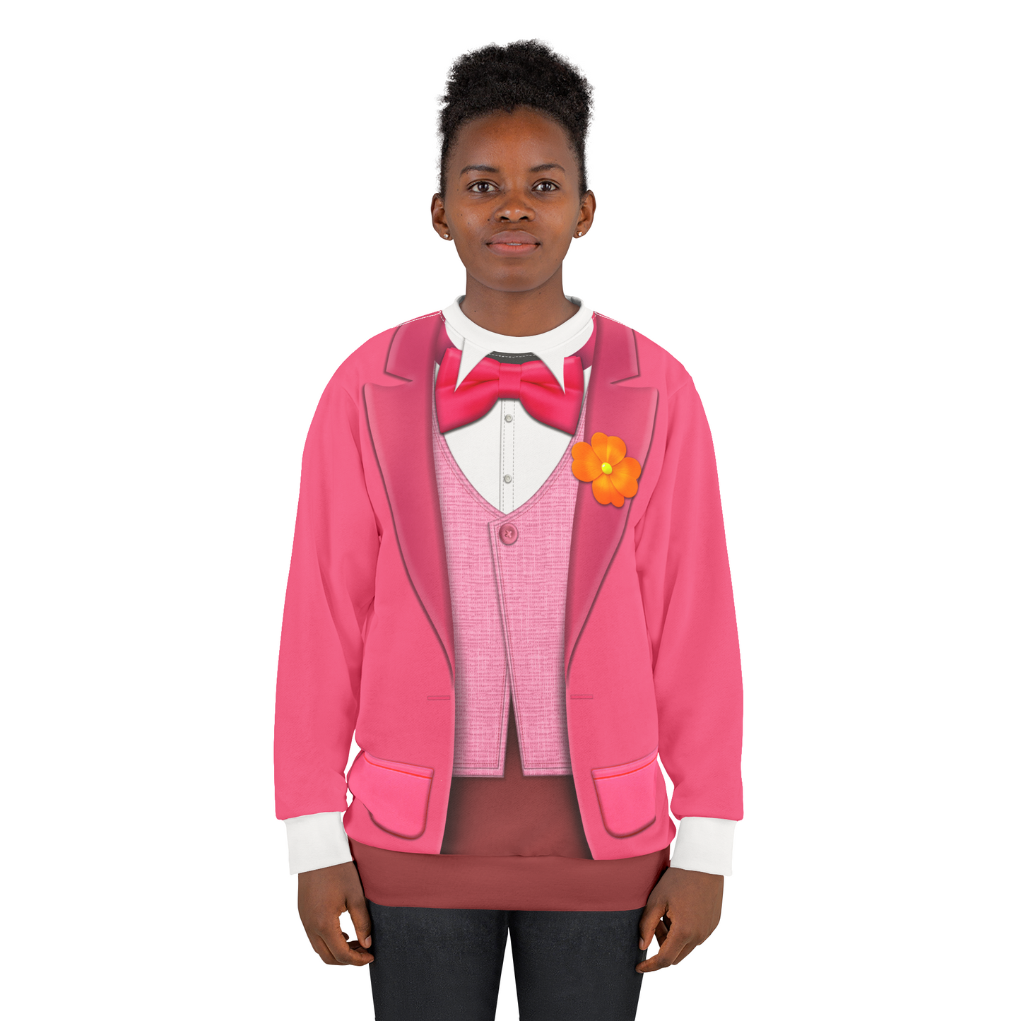 Mr.Big Pink Suit Long Sleeve Cosplay, Zootopia 2 Character Inspired Costume