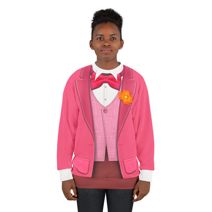 Mr.Big Pink Suit Long Sleeve Cosplay, Zootopia 2 Character Inspired Costume