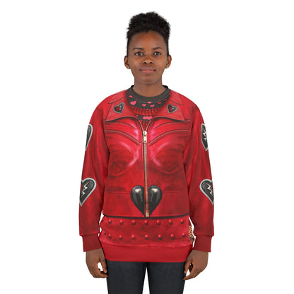Red Jacket Long Sleeve Cosplay, Descendants 5 Wicked Wonderland Costume