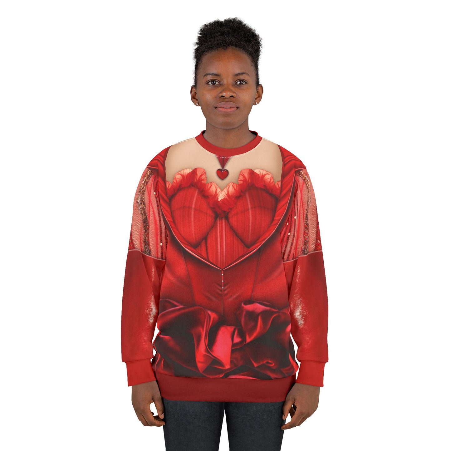 Queen of Hearts Long Sleeve Shirt, Descendants 4 The Rise of Red Costume