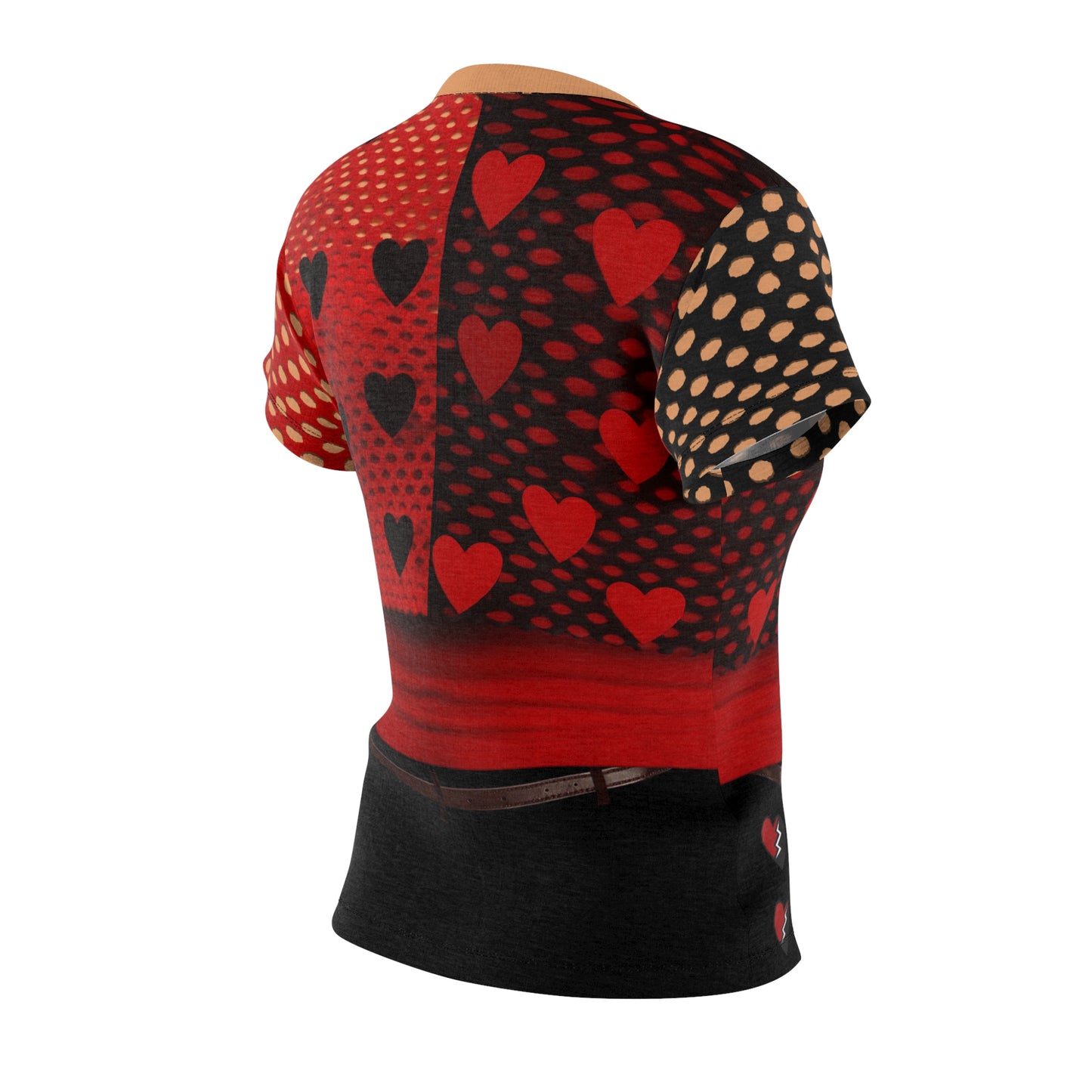 Red Dance Practice Women's Shirt, Descendants Shuffle of Love Costume