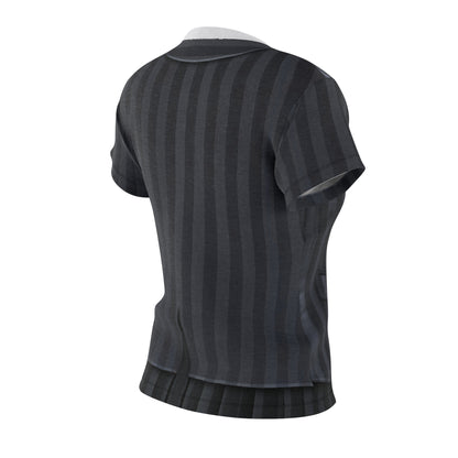 Addams Daughter Women's Shirt, Retro Black School Uniform Costume