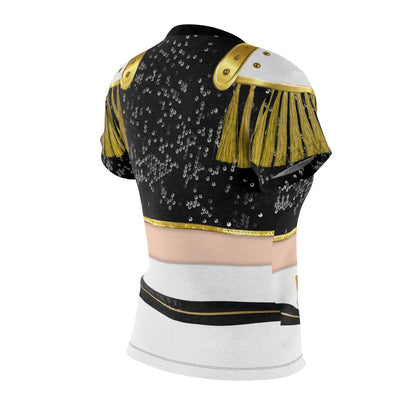 Kpop Black Gold Women's Shirt, K-Pop IdoI Girl Group Inspired Cosplay Costume