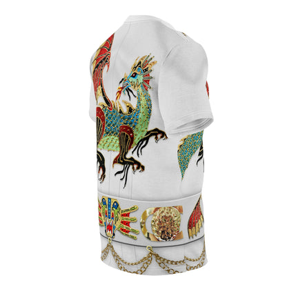 King of Rock Chinese Dragon Shirt, Rock and Roll Legend Singer Inspired Costume