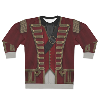 Captain Hook Long Sleeve Shirt, Peter Pan & Wendy Costume
