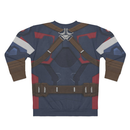 Captain America Long Sleeve Shirt, Avengers Age of Ultron Costume