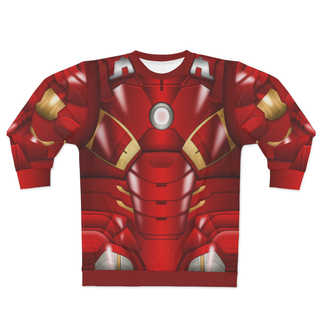 Iron Man VII Armor Long Sleeve Shirt, Iron Man Mark 7 Costume