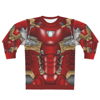 Iron Man XLVI Armor Long Sleeve Shirt, Iron Man Mark 46 Costume