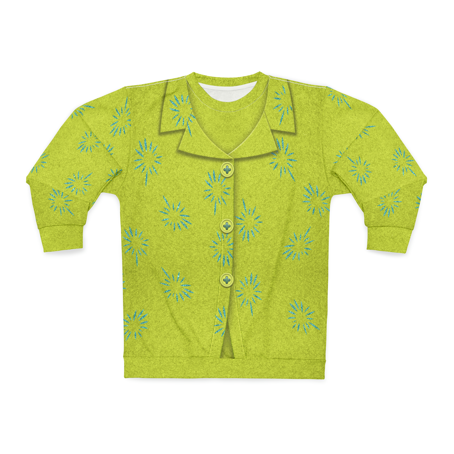 Joy Pajamas Long Sleeve Shirt, Inside Out 2 Costume