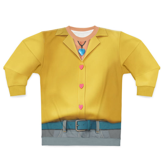 Boys Band Kpop Yellow Style Long Sleeve Cosplay,  Boy Band Korea Group Costume