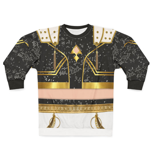 Golden Black K-Pop Long Sleeve Cosplay, Kpop IdoI Girl Group Inspired Cosplay Costume