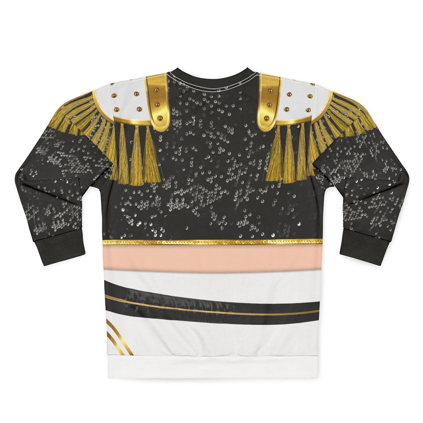 Kpop Black Gold Long Sleeve Cosplay, K-Pop IdoI Girl Group Inspired Cosplay Costume