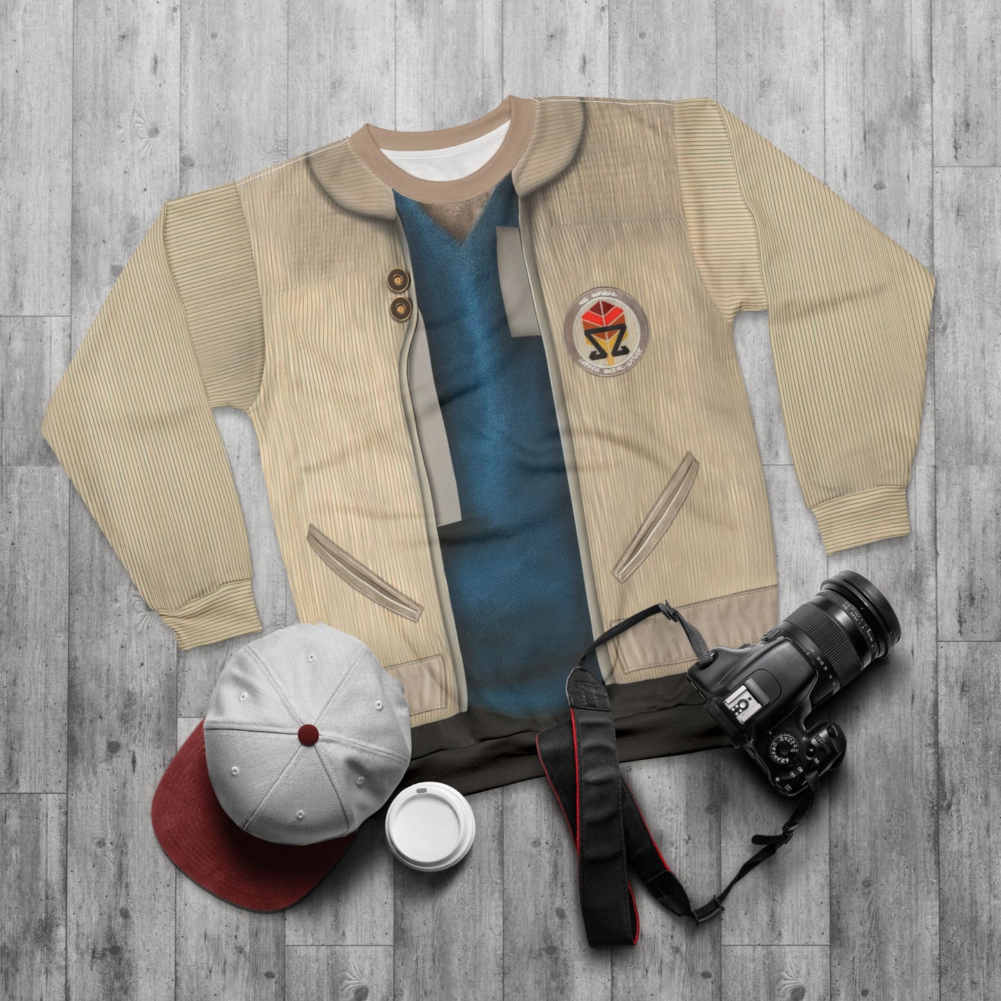 Wim Long Sleeve Cosplay, Star Wars Skeleton Crew Costume