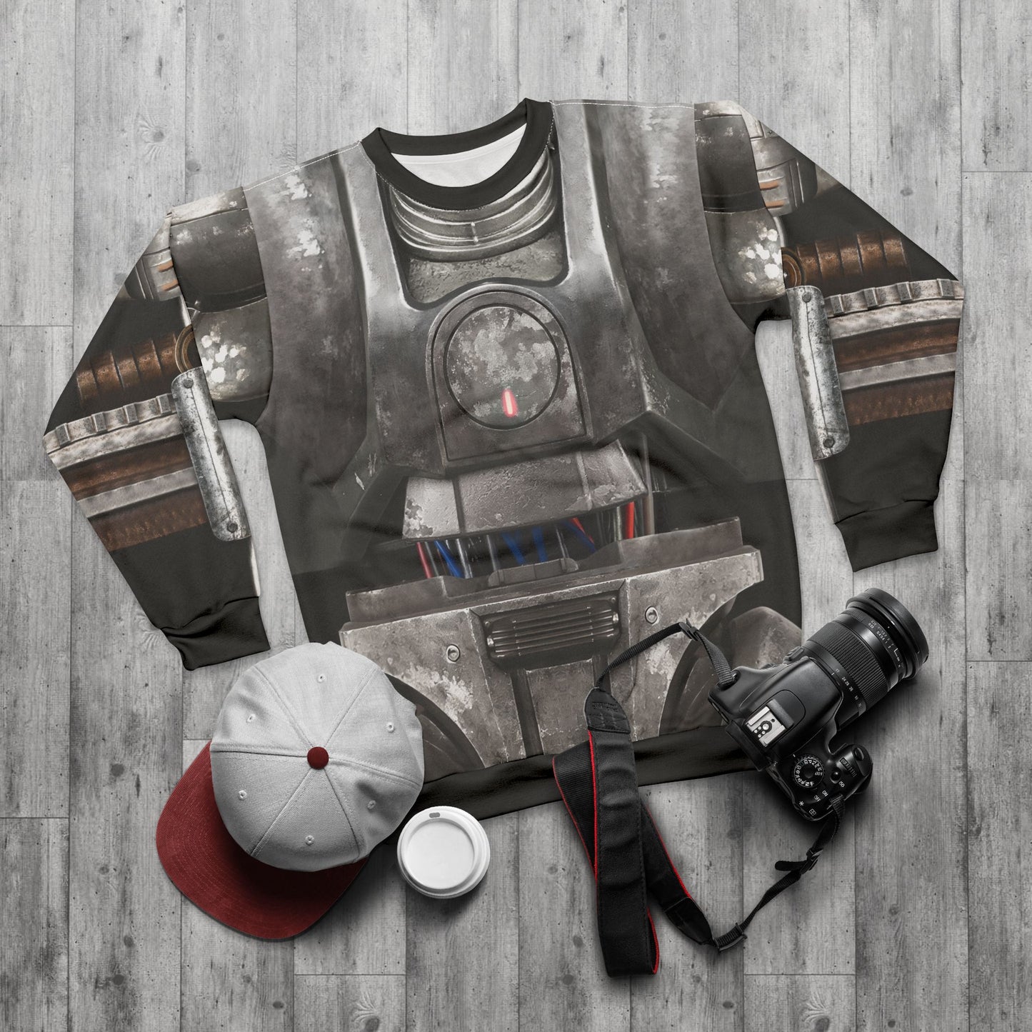 SM-33 Droid Armor Long Sleeve Cosplay, Star Wars Skeleton Crew Costume