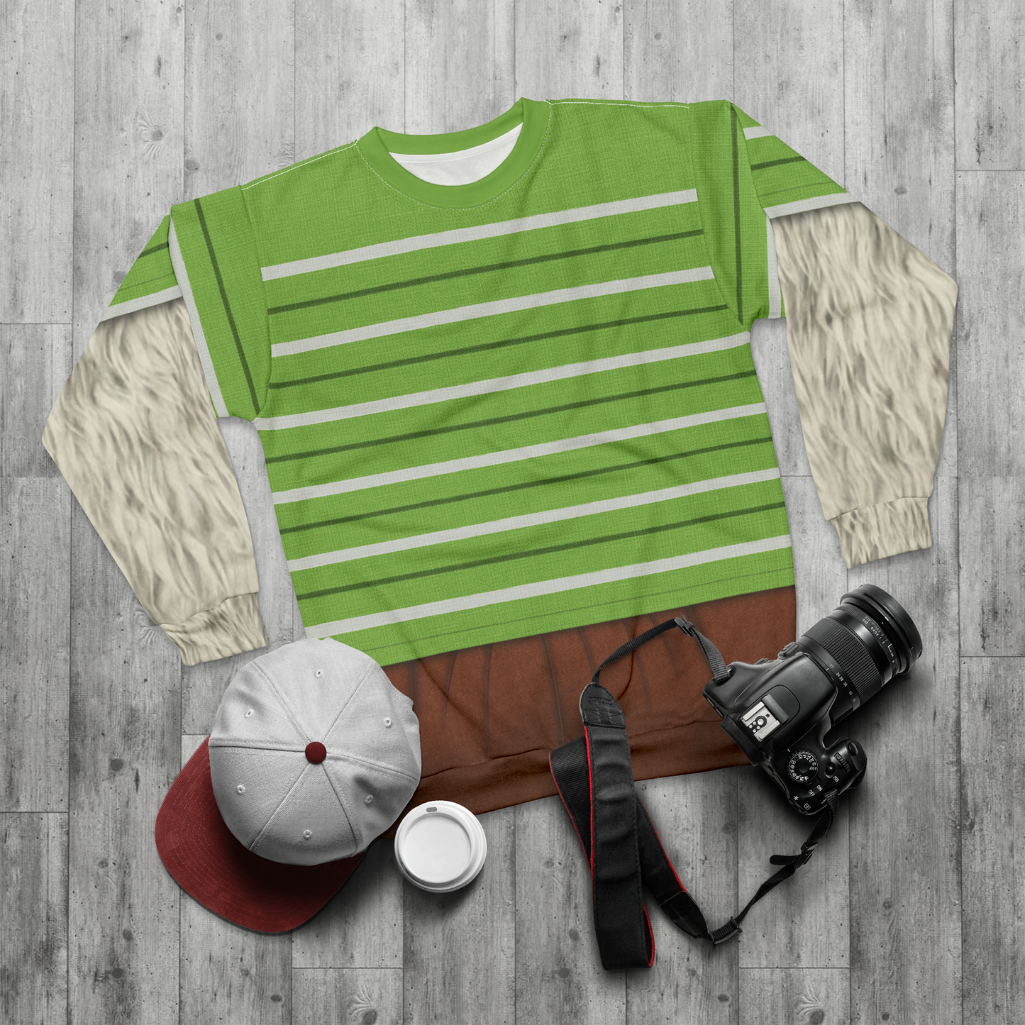 Ace Cluck Long Sleeve Cosplay, Chicken Little Character Inspired Costum