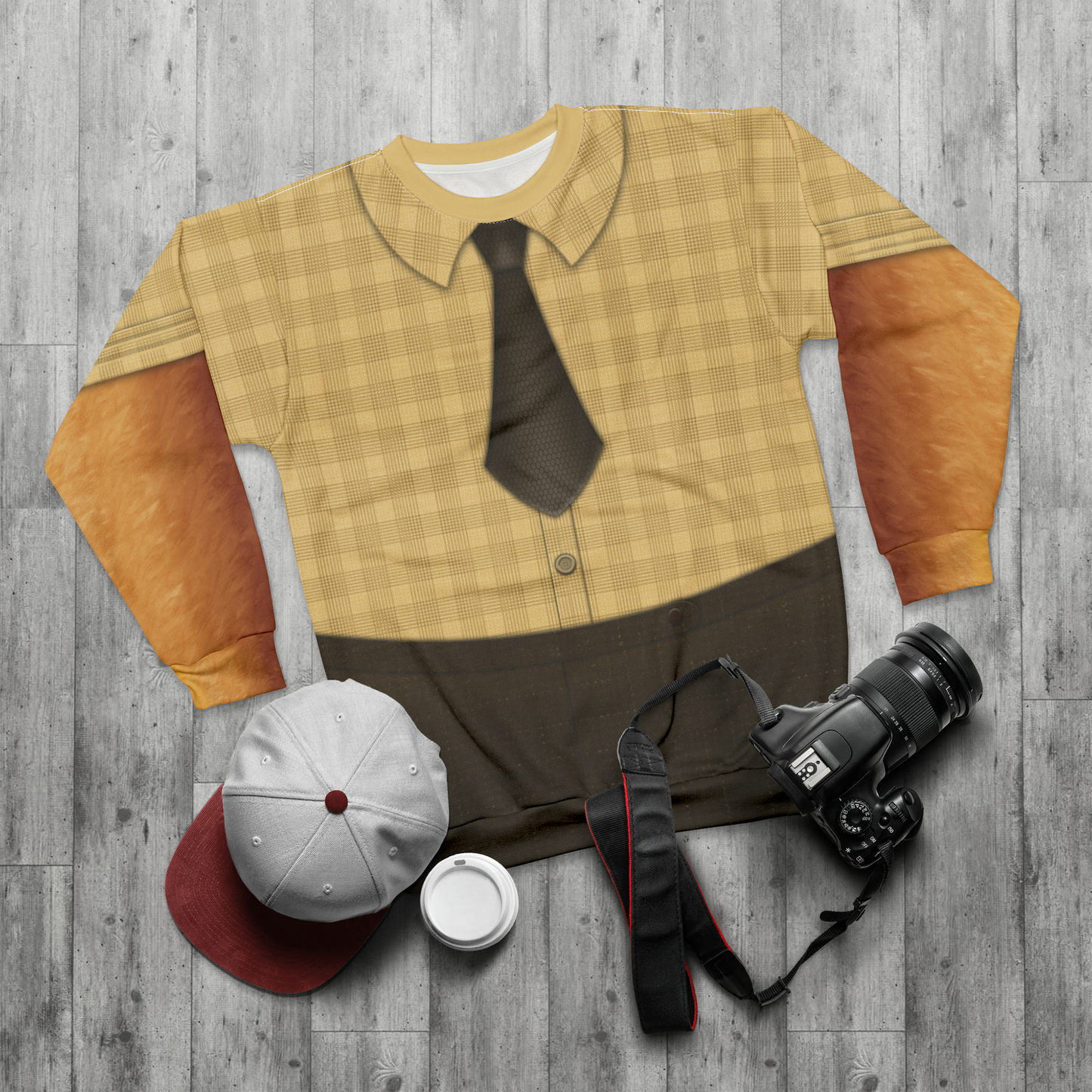 Buck Cluck Long Sleeve Cosplay, Chicken Little Character Inspired Costume