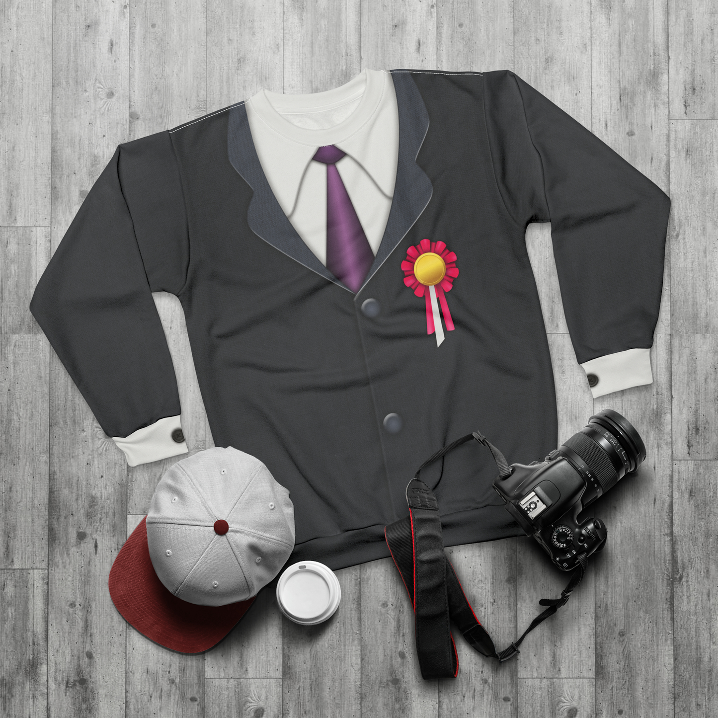 Mayor Turkey Lurkey Long Sleeve Cosplay, Chicken Little Character Inspired Costume