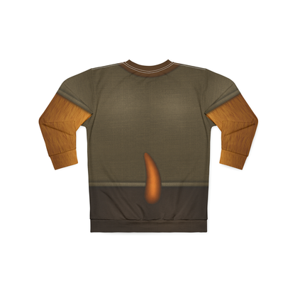 Dog Announcer Long Sleeve Cosplay, Chicken Little Character Inspired Costume