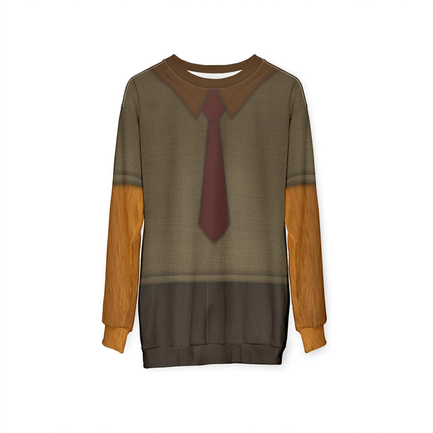 Dog Announcer Long Sleeve Cosplay, Chicken Little Character Inspired Costume
