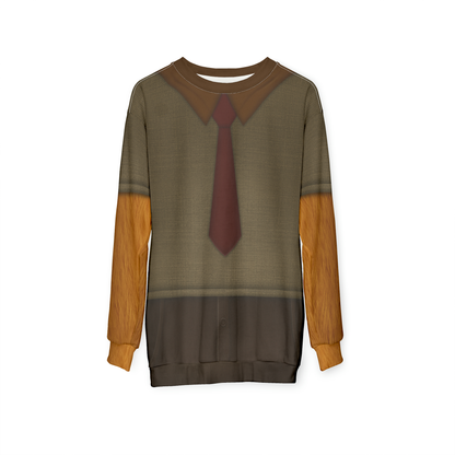 Dog Announcer Long Sleeve Cosplay, Chicken Little Character Inspired Costume
