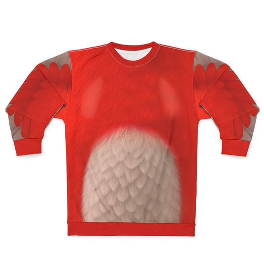 Wingo Red Bird Long Sleeve Cosplay, RoboGobo Inspired Character Costume