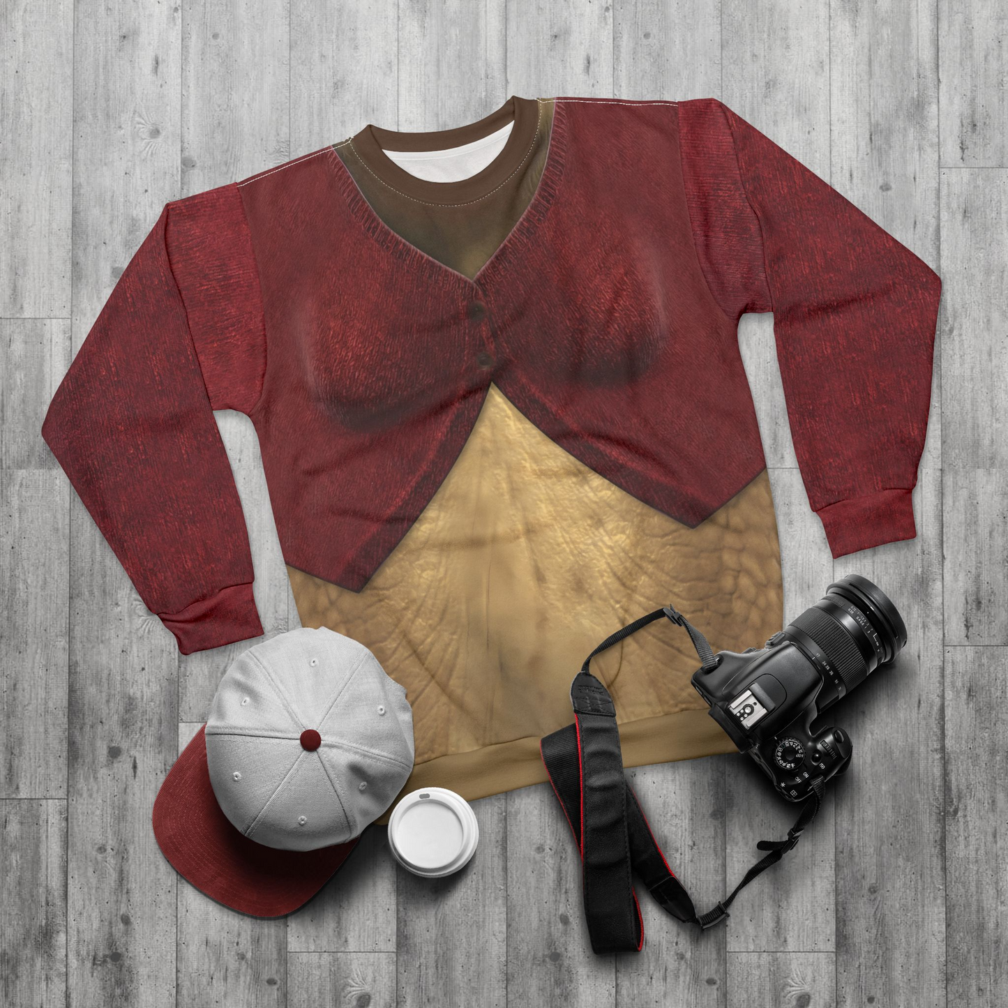 Roz Long Sleeve Shirt, Monsters University Costume