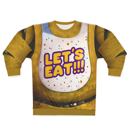 Yellow Animatronic Chicken Long Sleeve Cosplay, FNAF Character Inspired Costume