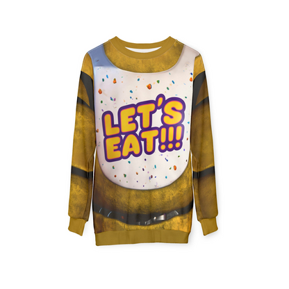 Yellow Animatronic Chicken Long Sleeve Cosplay, FNAF Character Inspired Costume
