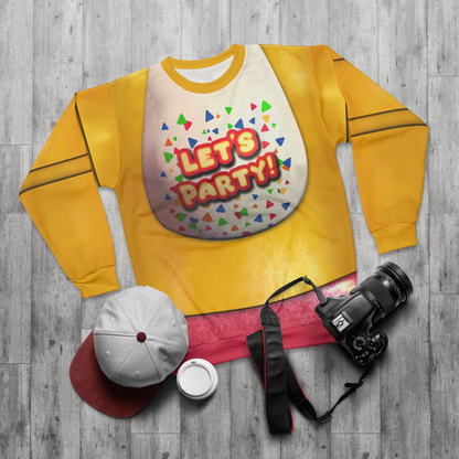 Chicken Toy Animatronic Long Sleeve Cosplay, FNAF Character Inspired Costume