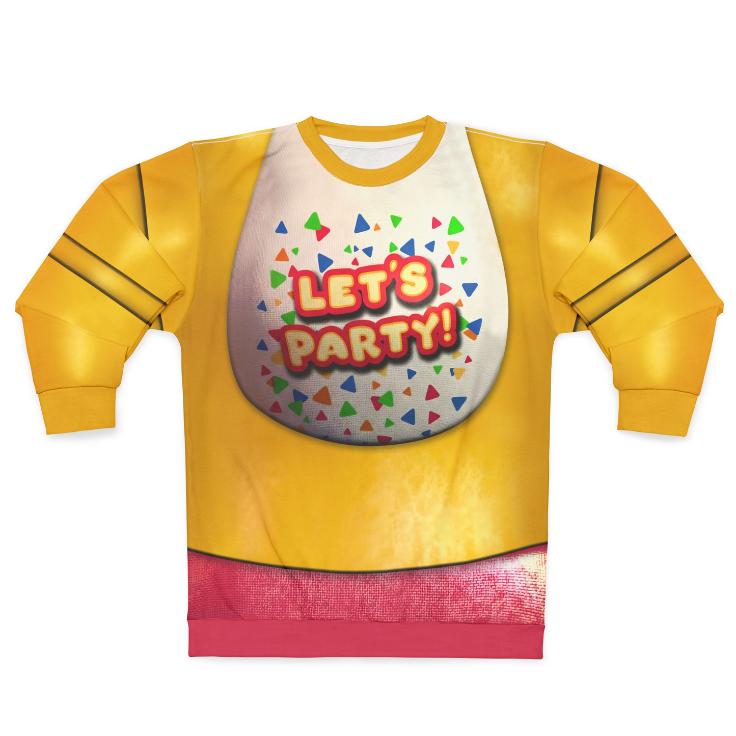 Chicken Toy Animatronic Long Sleeve Cosplay, FNAF Character Inspired Costume