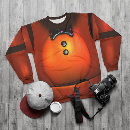 Toy Bear Animatronic Brown Long Sleeve Cosplay, FNAF Character Inspired Costume